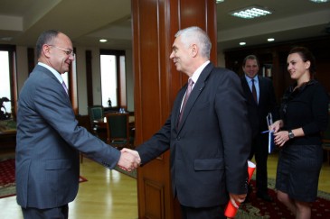 Սեյրան Օհանյանը ընդունել է Հայաստանում ԵՄ գրասենյակի նորանշանակ ղեկավար, դեսպան Պյոտր Սվիտալսկուն