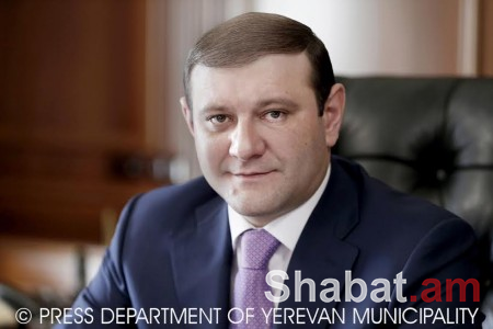Երևանի քաղաքապետ Տարոն Մարգարյանի ուղերձը Երևանի օրվա առթիվ