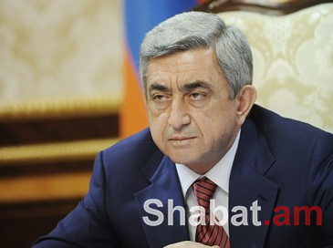 Սերժ Սարգսյանը ցավակցել է Թուրքիայի նախագահին