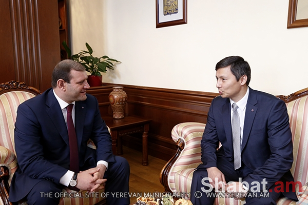 Տարոն Մարգարյանը հանդիպել է Տալլինի քաղաքապետի տեղակալի հետ (լուսանկարներ)
