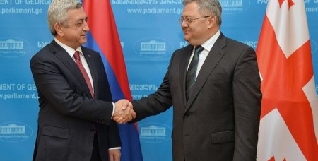 Նախագահը կարևորել է Վրաստանի դերը տարածաշրջանի անվտանգության և պահպանման գործում