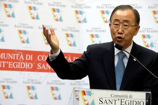 Սիրիայում հարկադիր փախստական է դարձել ավելի քան 4 մլն մարդ. Պան Գի Մուն