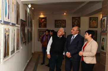 Բակո Սահակյանը մասնակցել է Սամվել Գաբրիելյանի հիշատակին նվիրված ցուցահանդեսի բացմանը
