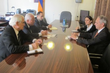 Երվանդ Զախարյանը հյուրընկալել է ՀՀ-ում Գերմանիայի դեսպանին