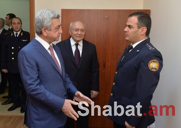 Սերժ Սարգսյանը մասնակցել է ՀՀ քննչական կոմիտեի նոր մասնաշենքի բացմանը