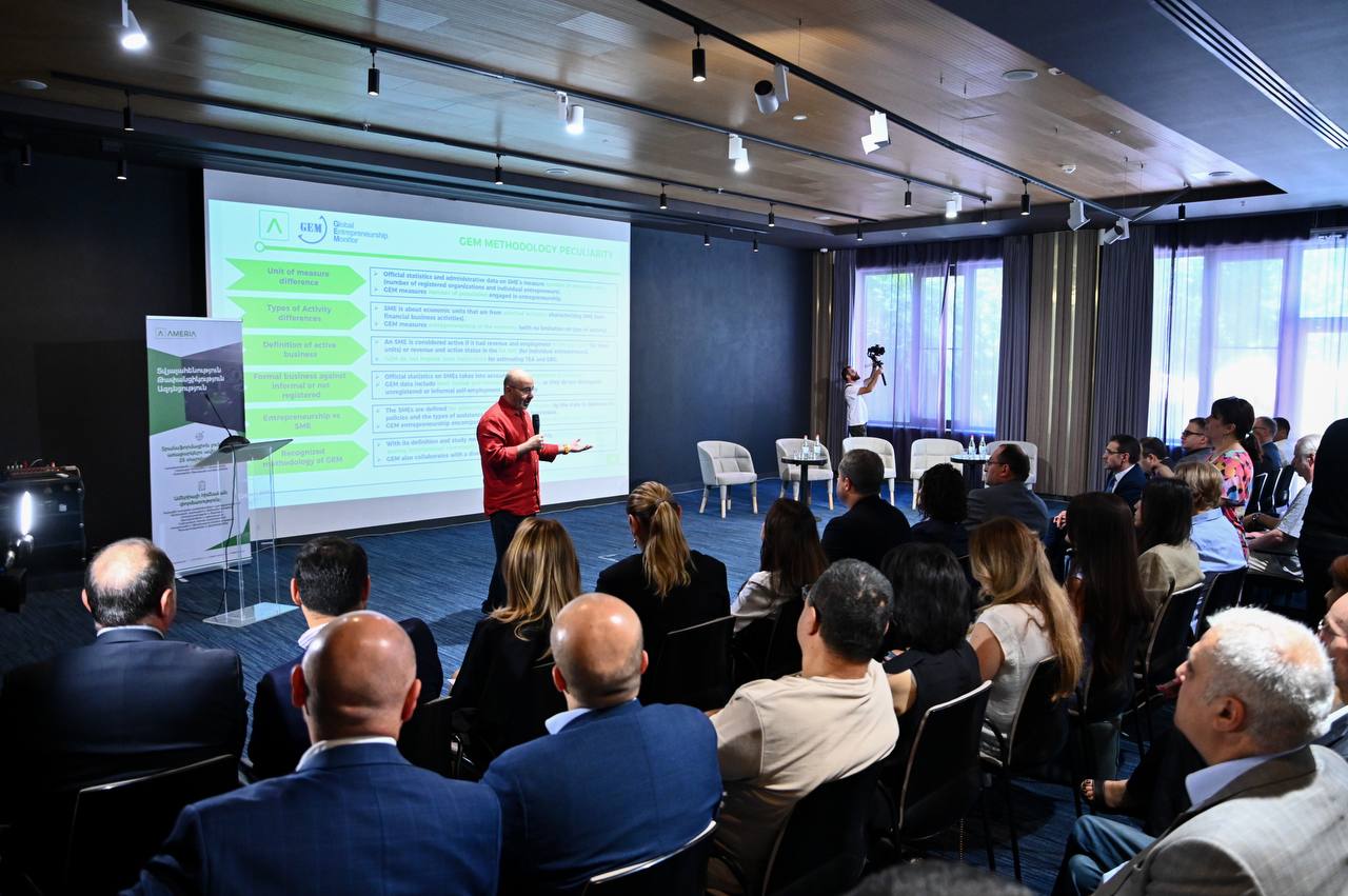 «Ձեռնարկատիրության համաշխարհային զեկույց Հայաստան 2024/2025»-ը բացահայտում է ոլորտի մարտահրավերները