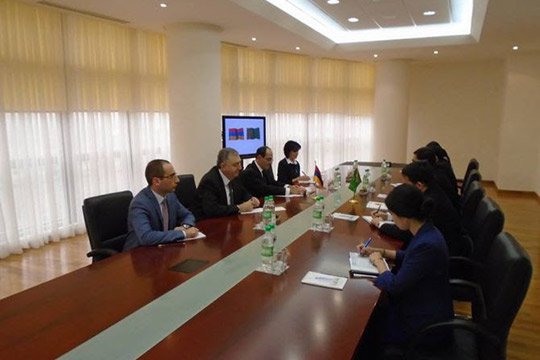 Հայաստանի և Թուրքմենստանի ԱԳՆ-ները քննարկել են երկկողմ հարաբերությունների զարգացման հեռանկարները