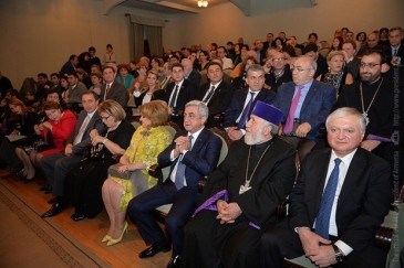 Սերժ եւ Ռիտա Սարգսյանները Թբիլիսիում ներկա են եղել Մարինա Ալեսի համերգին