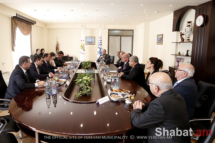 Քաղաքապետ Տարոն Մարգարյանը հանդիպել է Անտոնիի գործընկերոջ հետ (լուսանկարներ)