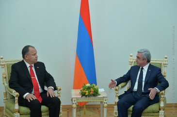 ՀՀ Նախագահը և Վենեսուելայի դեսպանը քննարկել են փոխգործակցության ներուժը լիարժեքորեն օգտագործելու հնարավորությունները