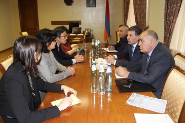 Արամ Հարությունյանն ընդունել է Համաշխարհային բանկի առաքելության պատվիրակությանը