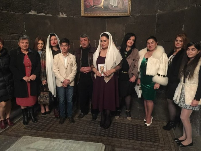Սոնա Շահգելդյանի կնքահայրը Ռուբեն Հախվերդյանն է