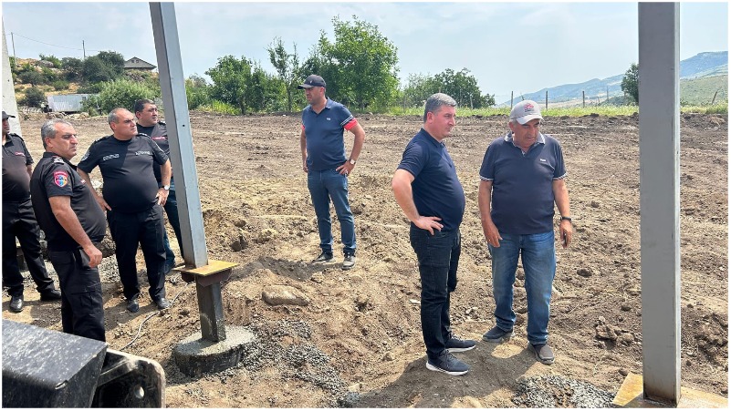 Սանոսյանը հետևել է Կիրանց-Աճարկուտ գործող ճանապարհի հիմնանորոգման աշխատանքներին (լուսանկարներ)