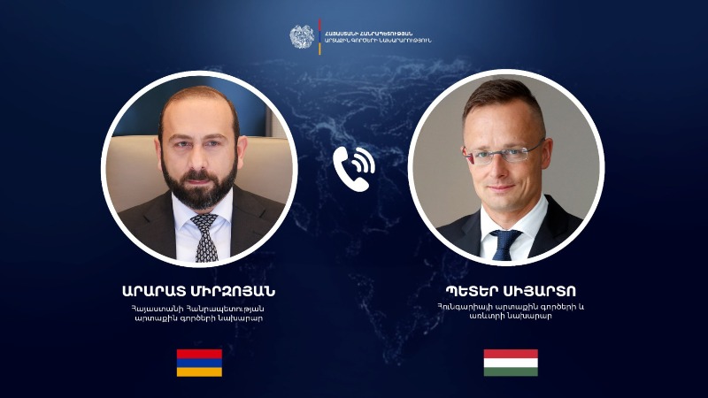 Սիյարտոն ու Միրզոյանը հեռախոսազրույց են ունեցել