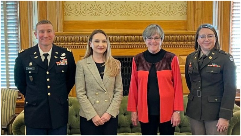 Լիլիթ Մակունցը և Կանզասի նահանգապետը քննարկել են տարածաշրջանային անվտանգությանը վերաբերող հարցեր