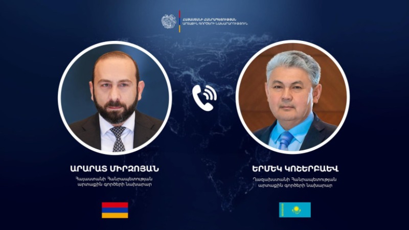 Միրզոյանը Ղազախստանի նորանշանակ ԱԳ նախարարի հետ մտքեր է փոխանակել գործընկերության օրակարգային հարցերի շուրջ