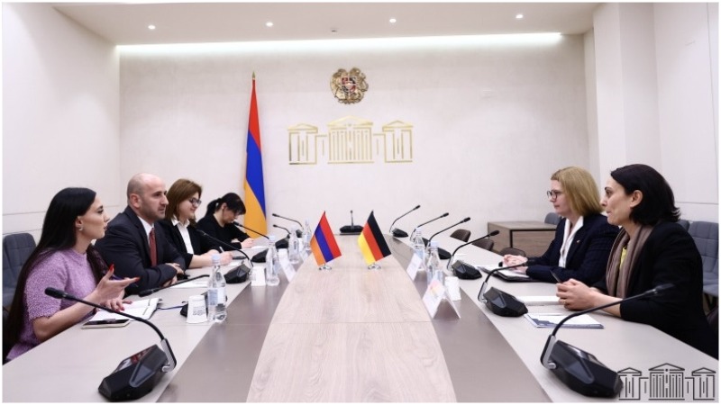 Մշակույթը և ժողովրդավարությունն են Հայաստանը կապում ԵՄ-ի հետ. Սիսակ Գաբրիելյանը՝ Գերմանիայի դեսպանին