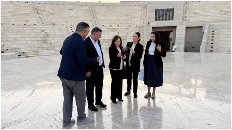 «Իմ Քայլը» հիմնադրամի պատվիրակությունը շրջել է «Կատարա» մշակութային հիմնադրամում և ազգային գրադարանում (լուսանկարներ)