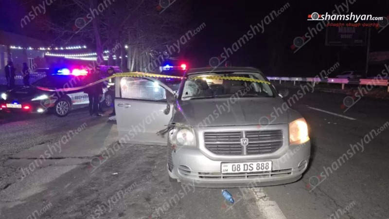 Սևանում «Dodge Caliber»-ը վրաերթի է ենթարկել հետիոտնին