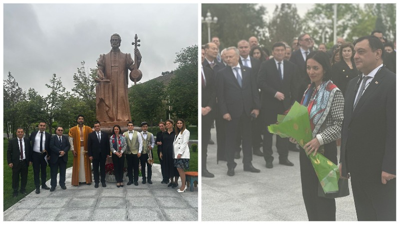 Աշխաբադում բացվել է Սայաթ-Նովայի արձանը