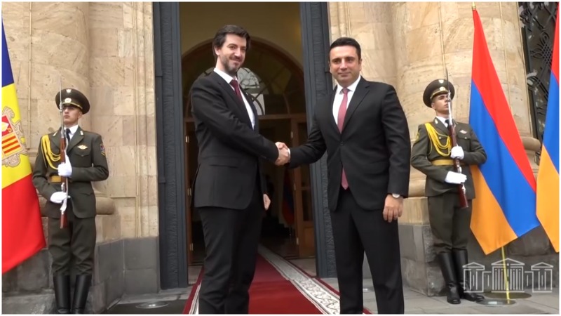 Սիմոնյանն Անդորրայի իր պաշտոնակցին է ներկայացրել «Խաղաղության խաչմերուկ» նախագիծը (տեսանյութ)