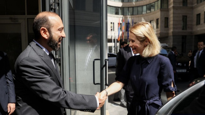 ԱԳՆ-ում մեկնարկել է Արարատ Միրզոյանի և Կայա Կալասի առանձնազրույցը