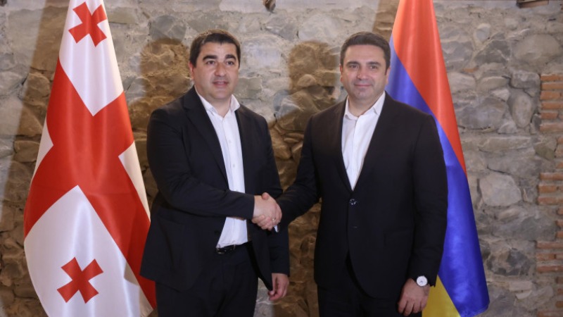 Ալեն Սիմոնյանն ու Վրաստանի խորհրդարանի նախագահը քննարկել են տարածաշրջանային զարգացումներին վերաբերող հարցեր