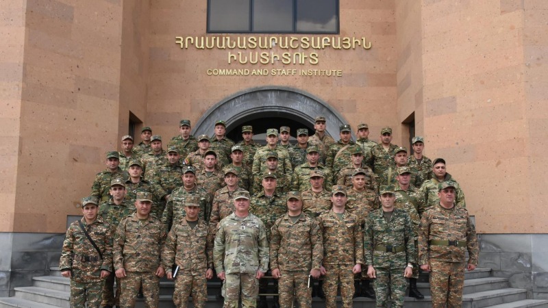 Կանզասի սերժանտը դասախոսություն է ընթերցել ՀՀ ՊՆ ակադեմիայում