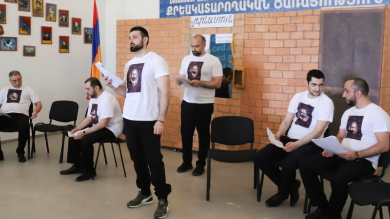 Շուրջ 2 տասնյակ դատապարտյալ մասնակցել է Հովհաննես Թումանյանին նվիրված միջոցառմանը