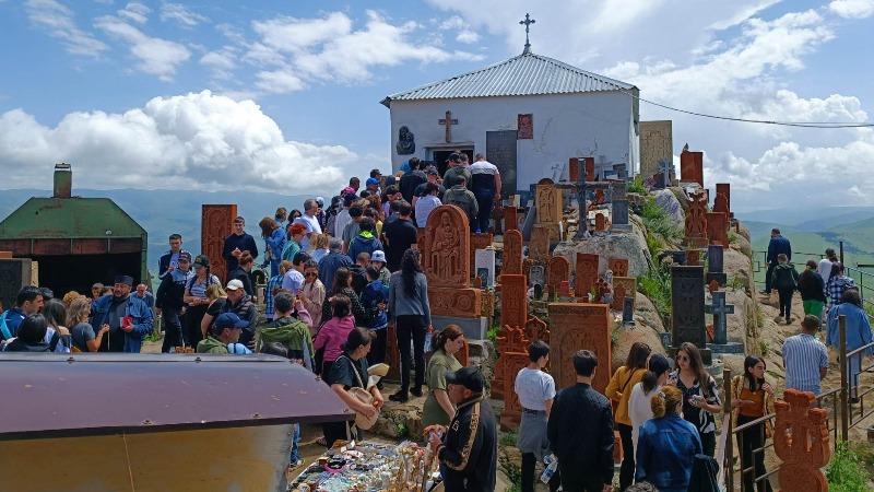 «Սուրբ Հովհաննես» մատուռի մոտակայքում քաղաքացին ընկել և վնասել է ոտքը