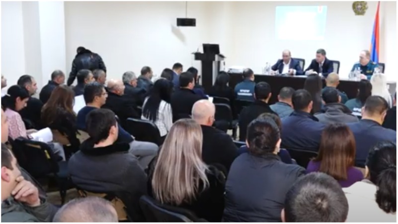 Հանրային իրազեկման, պատրաստվածության և կարողությունների զարգացման միջոցով դիմակայունության բարձրացում. աշխատաժողով Շիրակում (տեսանյութ)