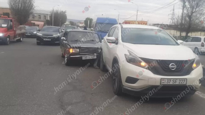 Ավտովթար Երևանում. կա տուժած