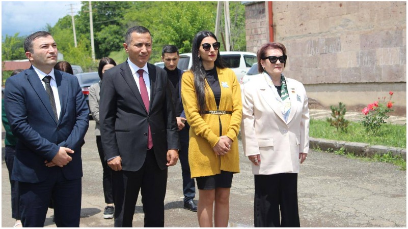 Անահիտ Մանասյանը հանդիպել է Սյունիքի մարզպետի հետ (լուսանկարներ)