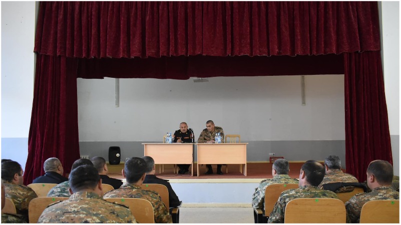 Այց է իրականացվել հատուկ բանակային զորամիավորման ենթակա զորամասեր