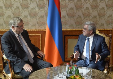 Նախագահն ընդունել է Հարավային Կովկասի ու Վրաստանի ճգնաժամի հարցերով ԵՄ հատուկ ներկայացուցչին