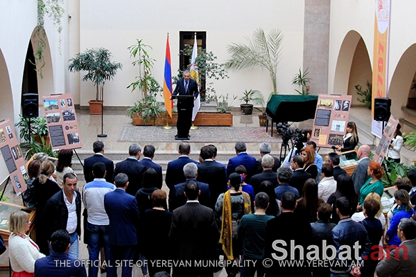 «Երախտագիտություն» խորագրով ցուցահանդես՝ Երևանի քաղաքապետարանում (լուսանկարներ)