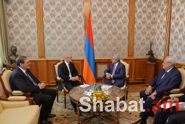 Սերժ Սարգսյանն ընդունել է «Ռոսատոմ» կորպորացիայի գլխավոր տնօրենին