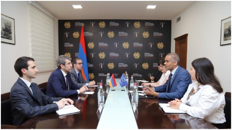 Գրիգոր Մինասյանն ընդունել է Եվրոպայի խորհրդի գրասենյակի ղեկավարին (լուսանկարներ)