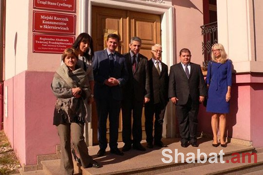 Լեհաստանում ՀՀ դեսպանն ու Սկիրենևիցեի քաղաքապետը քննարկել են համագործակցության ուղիները