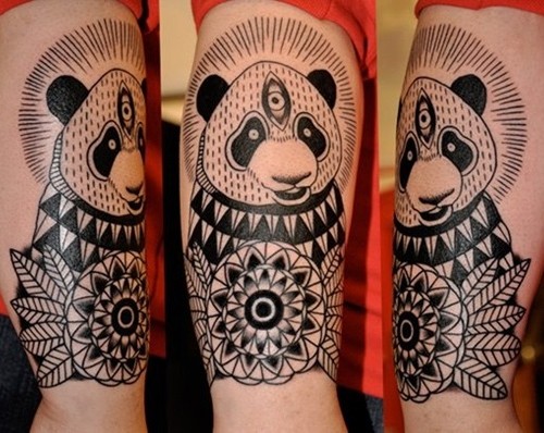 Պանդաների  սիրահարների համար. դաջվածքներ (ֆոտոշարք)