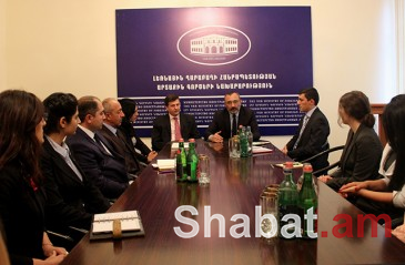 ԼՂՀ ԱԳ նախարարն ընդունել է Հայաստանի դիվանագիտական դպրոցի ուսանողներին
