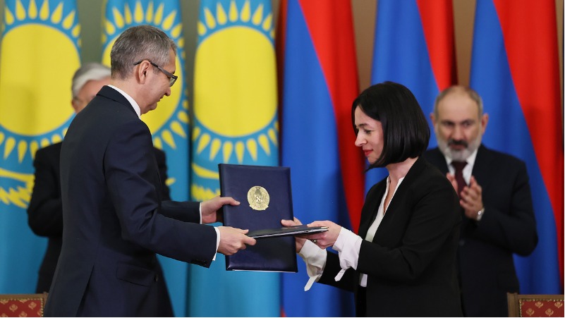 Համագործակցության ծրագիր՝ ՀՀ ԿԳՄՍ նախարարության և Ղազախստանի զբոսաշրջության և սպորտի նախարարության միջև (լուսանկարներ)