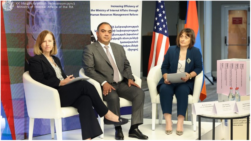 Մարդկային ռեսուրսների կառավարման ոլորտի բարեփոխումը թույլ կտա ներգրավել լավագույն կադրերին. ՆԳ նախարար (տեսանյութ, լուսանկարներ)