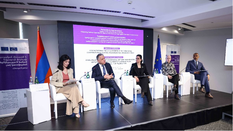 Մեկնարկել է «Միջազգային համագործակցության արդյունավետության ամրապնդումը՝ անդրազգային կազմակերպված հանցավորության դեմ պայքարում» թեմայով խորհրդաժողովը