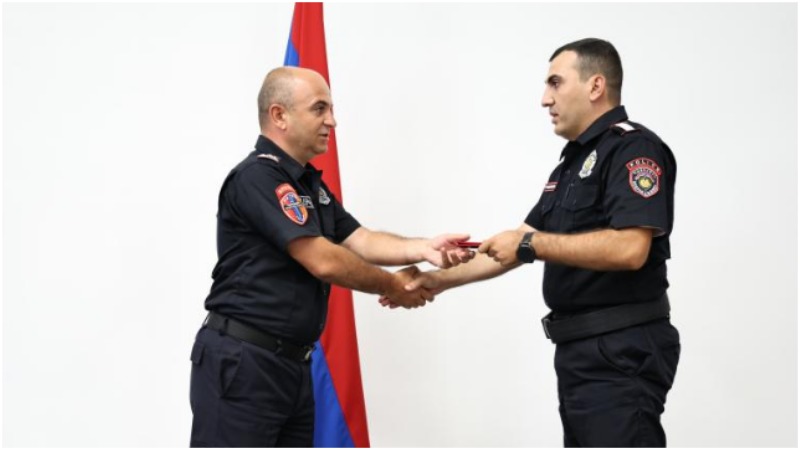 ՆԳՆ պարեկային ծառայությունում տեղի է ունեցել պարգևատրման արարողություն (տեսանյութ, լուսանկարներ)