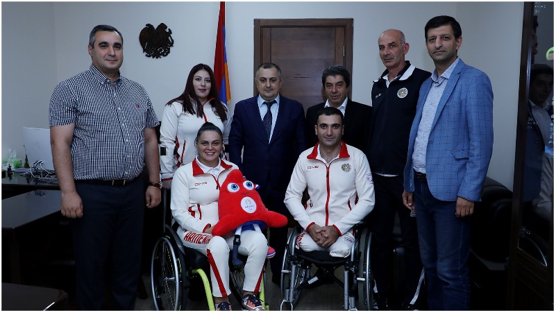 Պետք է մեծ աշխատանք իրականացնենք՝ պարալիմպիկ սպորտի զարգացման ուղղությամբ. Կարեն Գիլոյանն ընդունել է 2024 թ. խաղերի մասնակիցներին (լուսանկարներ)