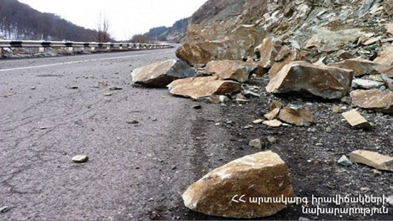 Եղեգնաձոր-Գետափ ավտոճանապարհը դարձել է միակողմանի երթևեկելի 
