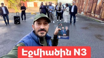 Էջմիածնով քայլում ես, կներեք, բայց ոնց ո...