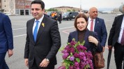 Հայաստան է ժամանել Մոլդովայի Հանրապետության նախագահը