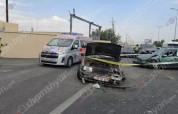 Քասախ գյուղի ճանապարհին մեքենաներ են բախվել. կան վիրավորներ